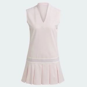 NWT Adidas pink tennis luxe dress golf small